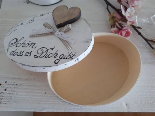 Geschenkdose * Schön, dass es Dich gibt * Shabby